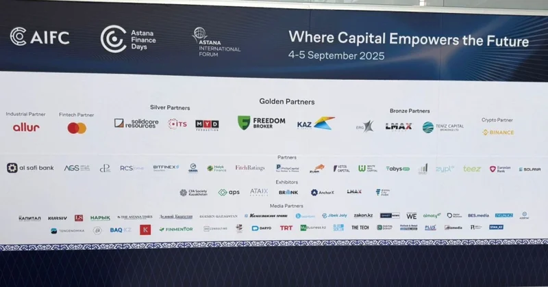 “Astana Finance Days 2025” forumunda 1,5 trilyon dollarlıq aktivləri idarə edən şirkətlər təmsil olunur