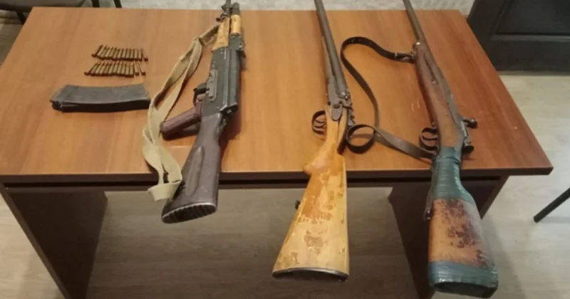 Qanunsuz saxlanılan silah sursat aşkarlanıb