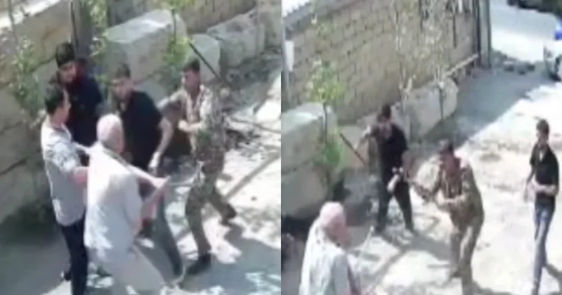 Abşeronda qonşular arasında kütləvi DAVA ANBAAN GÖRÜNTÜ