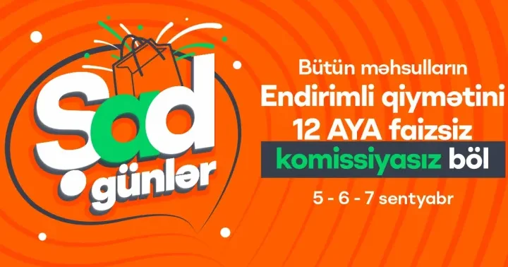 İrşad da smartfonlar, notbuklar və məişət texnikaları 150 700 manat civarında endirimlər ilə satılacaq