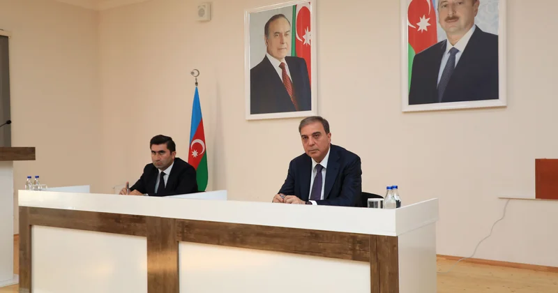 Gəncə: Niyazi Bayramov sakinlərlə növbəti görüşünü keçirib