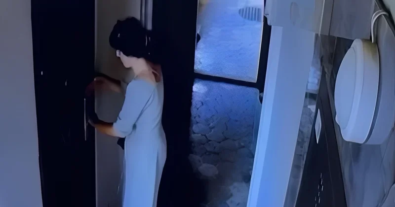 Bakıda evlərə girən qadın kimdir? Görüntüləri YAYILDI