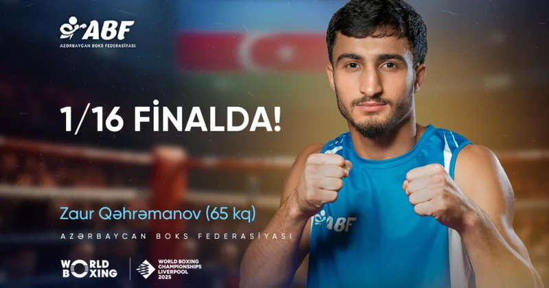 Azərbaycan boksçusu dünya çempionatına qələbə ilə başlayıb