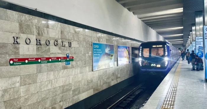 Metro istifadəçilərinin sayı açıqlanıb