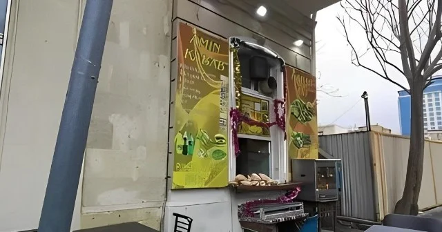 Bakının mərkəzində kabab evi bağlandı FOTOLAR