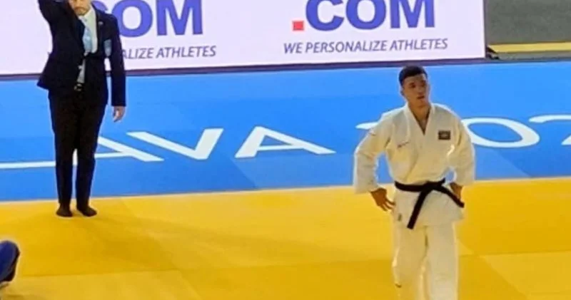 Cüdoçumuz Ermənistan təmsilçisinə ipponla qalib gəldi