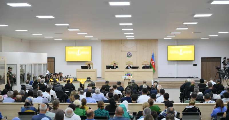 Продолжилось заседание суда по рассмотрению уголовных дел в отношении лиц, совершивших преступления против Азербайджана (ФОТО)