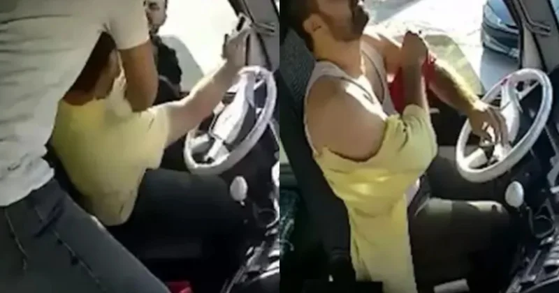 Türkiyədə avtobus sürücüsünə çoxsaylı bıçaq zərbələri endirildi ANBAAN GÖRÜNTÜLƏR