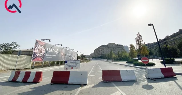 Ağ Şəhərdəki bu yol niyə uzun müddətdir bağlıdır? Fotolar
