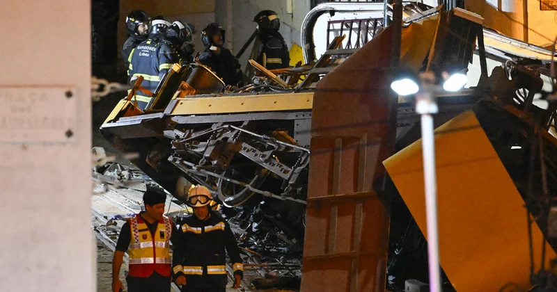 Lissabonda Qloriya funikulyoru uçub: 15 ölü, 23 yaralı