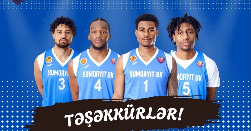 Sumqayıt 4 basketbolçu ilə vidalaşıb