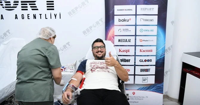 Global Media Group növbəti dəfə Talassemiyasız həyat naminə könüllü qanvermə aksiyasına qoşulub