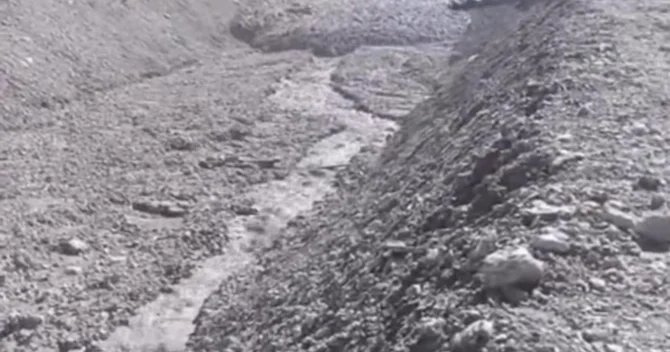 Qəbələ Laza yolu keçilməz hala düşdü, ağır texnika cəlb olundu