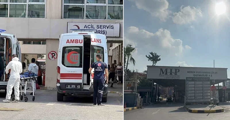 Türkiyənin Mersin limanında kimyəvi maddə sızdı: 35 yaralı