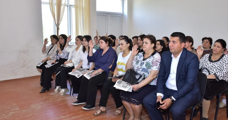 “Köçəsgər kənd” Ərazi Partiya Təşkilatında seçki yığıncağı keçirilib FOTOLAR