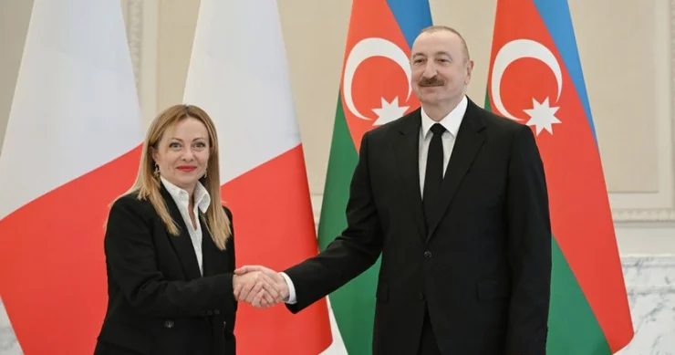 Meloni Prezident İlham Əliyevə təşəkkür edib