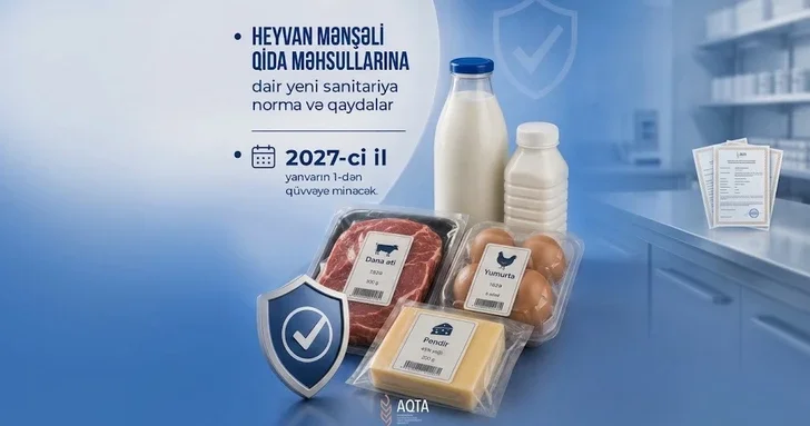 В Азербайджане утвердили нормы содержания остатков ветпрепаратов в продуктах