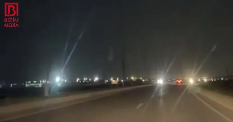 Dirəklər var, işıq yoxdur Zığ Hövsan yolu yenə qaranlığa QƏRQ oldu VİDEO