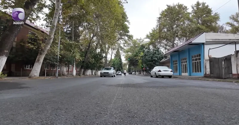 Göyçayda yol nişanlanma xətləri ilə bağlı PROBLEM VİDEO