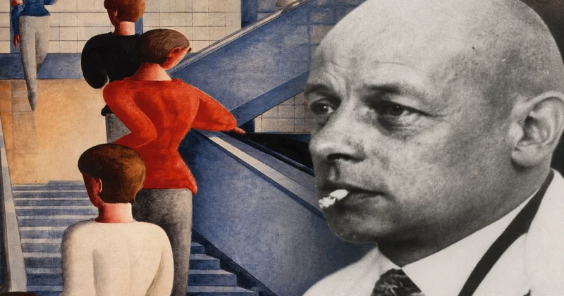Nasistlərin degenerativ sənət adlandırdığı tablo Oskar Şlemmerin Bauhaus pilləkəni