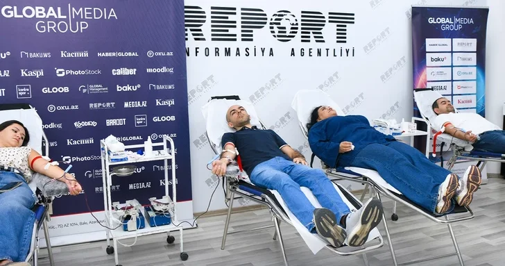 Global Media Group внесла вклад в обеспечение запасов донорской крови в Азербайджане