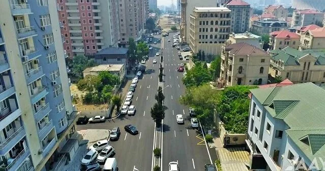 Bakıda bu yolda hərəkətin təşkili dəyişir Video