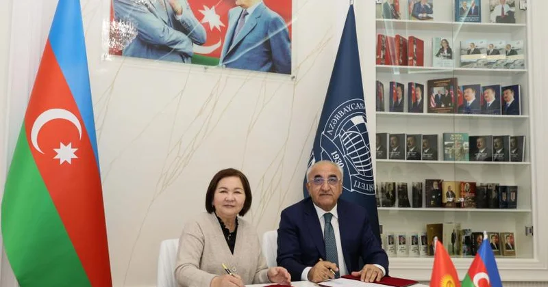 UNEC və Qırğızıstan universitetlərinin yeni əməkdaşlıq mərhələsi