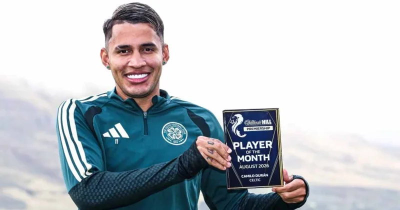 Экс нападающий Карабаха Камило Дуран стал лучшим футболистом Шотландии по итогам августа
