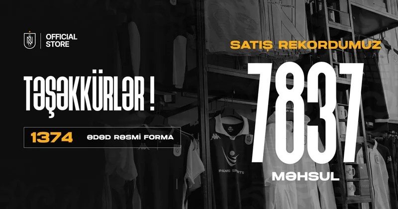 “Neftçi”də rekord satış