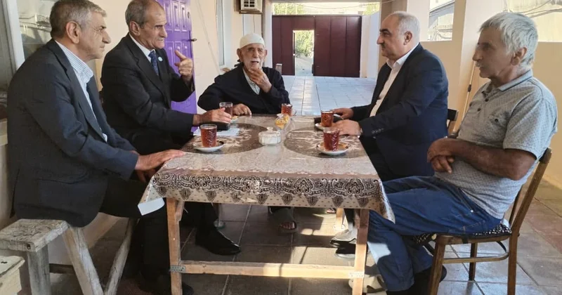 YAP Qaradağ rayon təşkilatının sədri partiya veteranı ilə görüşüb