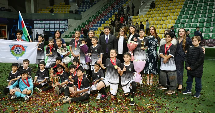 Uşaq evlərinin komandaları arasında minifutbol turniri keçirildi