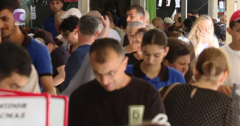 Bakıda ucuzluğu ilə seçildiyi deyilən market səkiləri zəbt edib ŞİKAYƏT VİDEO