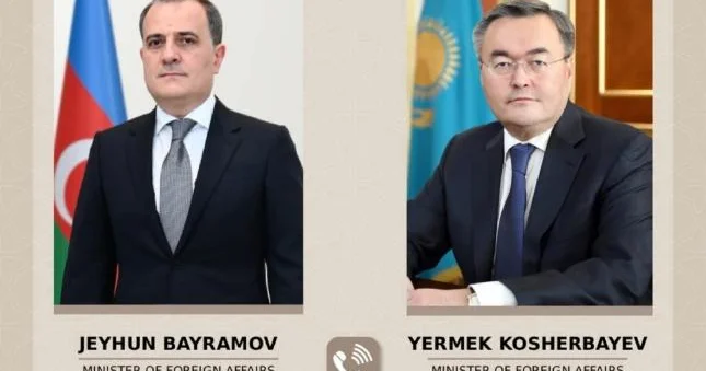 Azərbaycan və Qazaxıstan strateji münasibətlərinin cari gündəliyi müzakirə edilib