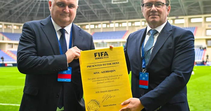 FIFA dan AFFA ya xatirə hədiyyəsi