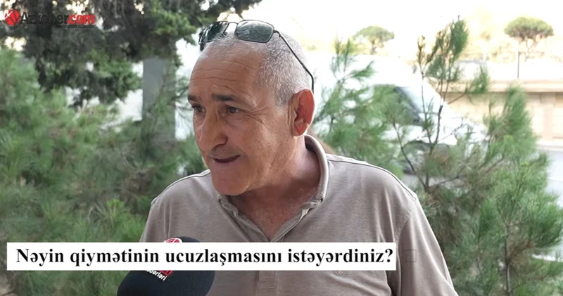 Nəyin qiymətinin ucuzlaşmasını istəyərdiniz? VİDEOSORĞU