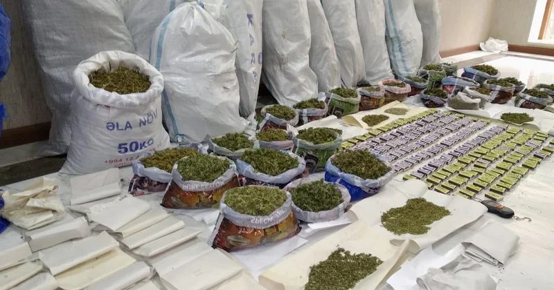 Ötən gün 25 kiloqrama yaxın narkotik qanunsuz dövriyyədən çıxarılıb