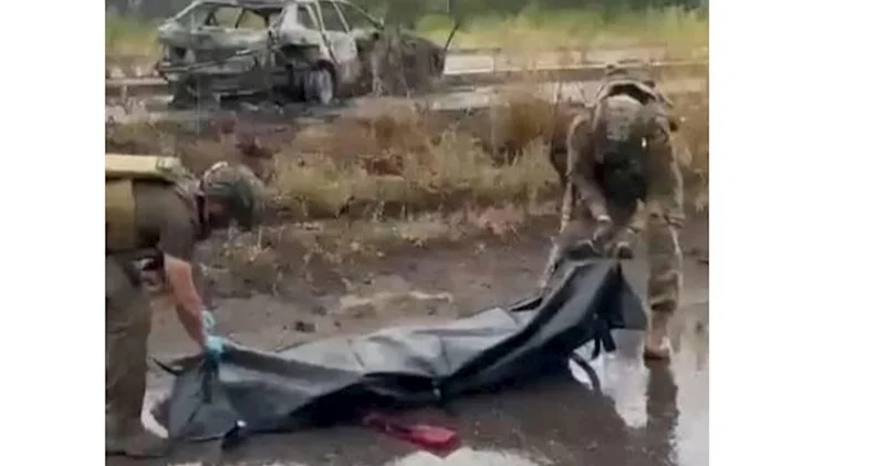 Azərbaycanlı Rusiya dronunun qurbanı oldu FOTO