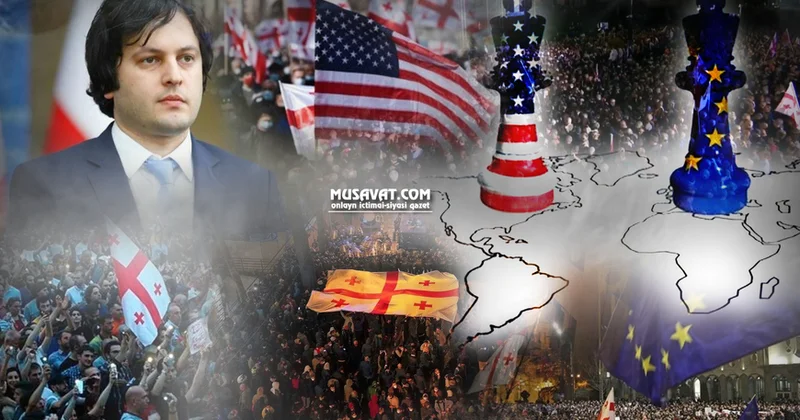 Gürcüstanda geopolitik partlayış təhlükəsi: Qərbə arxa çevirən Gürcü arzusu Kremlin qaranlıq tunel inə tuş gəlib
