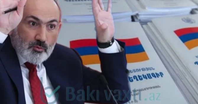 Paşinyan Konstitusiya dəyişikliyindən vaz keçmək istəyir?