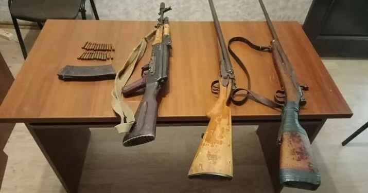 Qanunsuz saxlanılan silah sursat aşkarlandı
