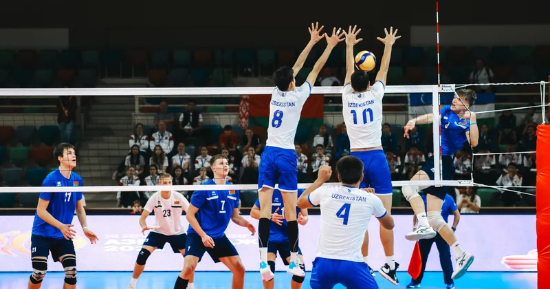 Azərbaycan voleybolçuları Rusiya ilə oyundan məğlub ayrılıblar FOTO