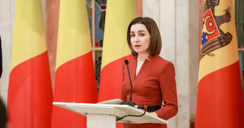Sandu Gürcüstandakı etirazlara belə reaksiya verdi