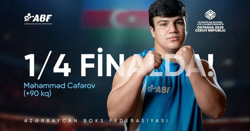 Azərbaycan boksçusu Avropa çempionatına qələbə ilə start verib