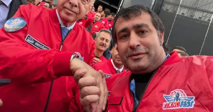 Araz Musayev Ərdoğanla Şanlıurfada görüşdü FOTO