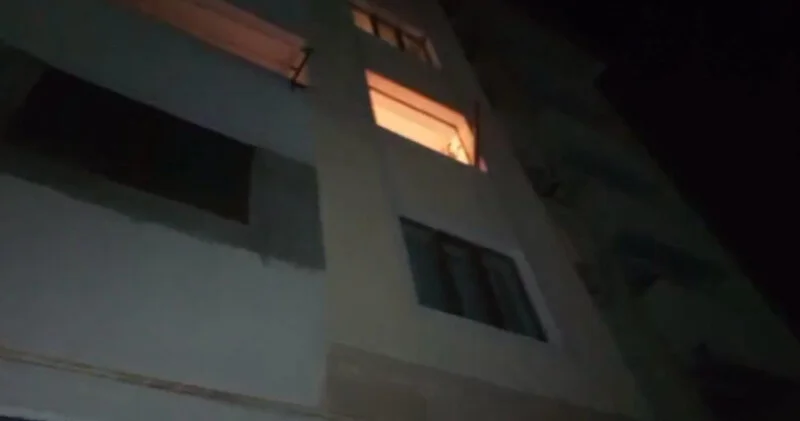 Abşeronda 7 mərtəbəli binada partlayış olub VİDEO