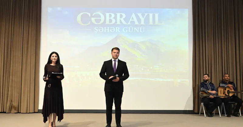 Cəbrayıl şəhərində bayram konserti keçirilib