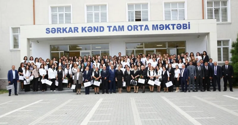 Samux rayonunda 5 Oktyabr Beynəlxalq Müəllimlər Gününə həsr olunmuş Ey hörmətli Müəllim...! adlı tədbir keçirilib (Foto)