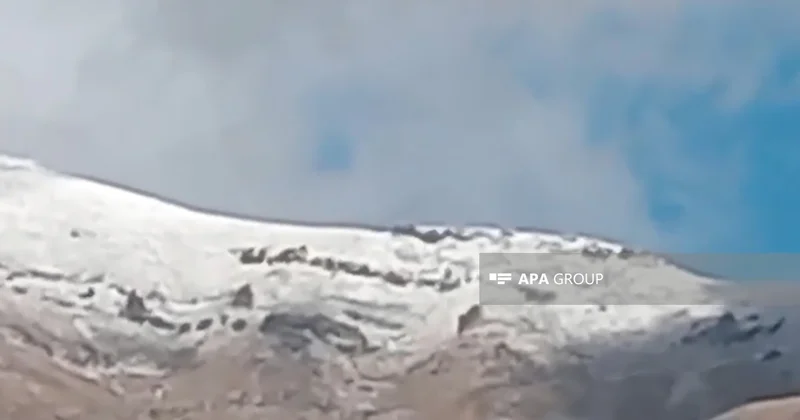 Oktyabrın ilk günlərində qar yağdı Naxçıvanda qış mənzərəsi