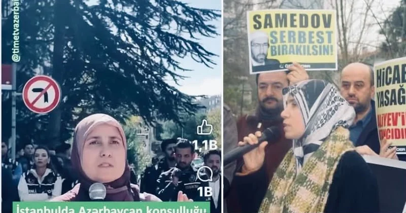 15 il sonra yenə Azərbaycan Konsulluğu qarşısında İran izi...