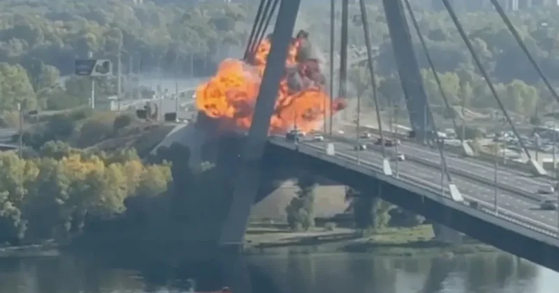 Российские войска ударили по Северному мосту в Киеве, есть погибшие ВИДЕО